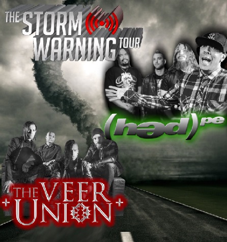 THE STORM WARNING TOUR w/ (HED)p.e. & The Veer Union