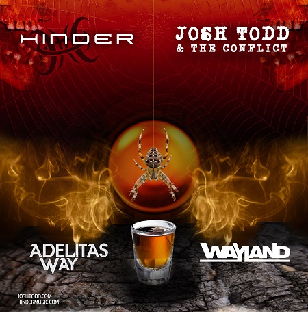 HINDER | JOSH TODD & THE CONFLICT
