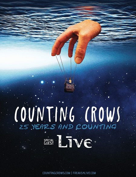 COUNTING CROWS with special guest +LIVE+ : 25 Years and Counting